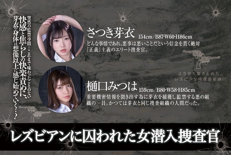 レズビアンに囚われた女潜入捜査官 の登場人物紹介画像