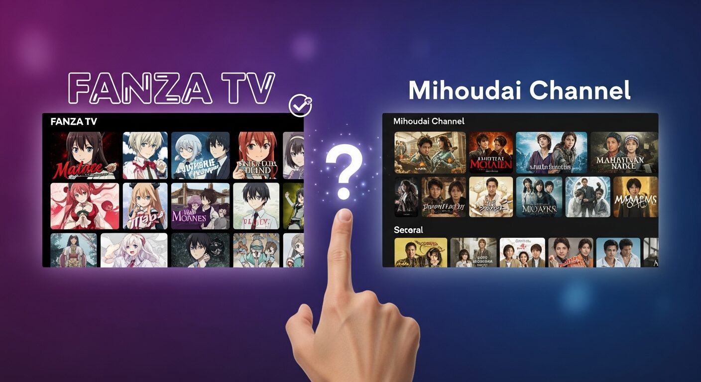 FANZA TVと見放題chの違い！パフィーニップル動画を無料で見る「正解」の選び方のアイキャッチ画像