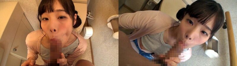口全体を使ったノーハンドフェラ