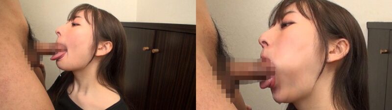 口でずっぽり咥えるフェラ